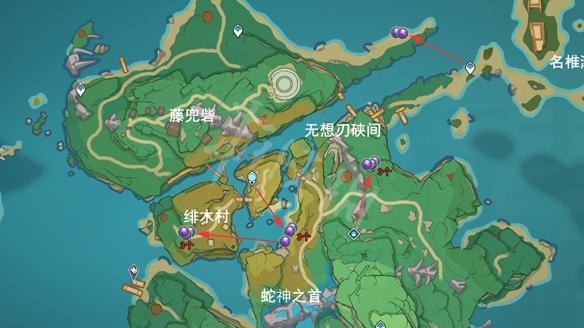 原神紫晶块采集路线 原神紫晶块采集路线推荐