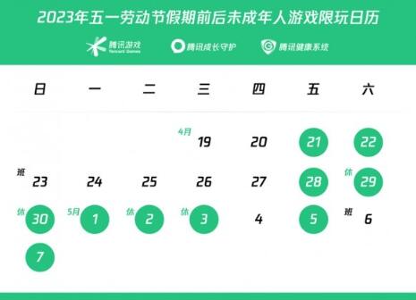 王者荣耀五一劳动节未成年能玩多久 王者荣耀五一劳动节未成年游戏时长2023